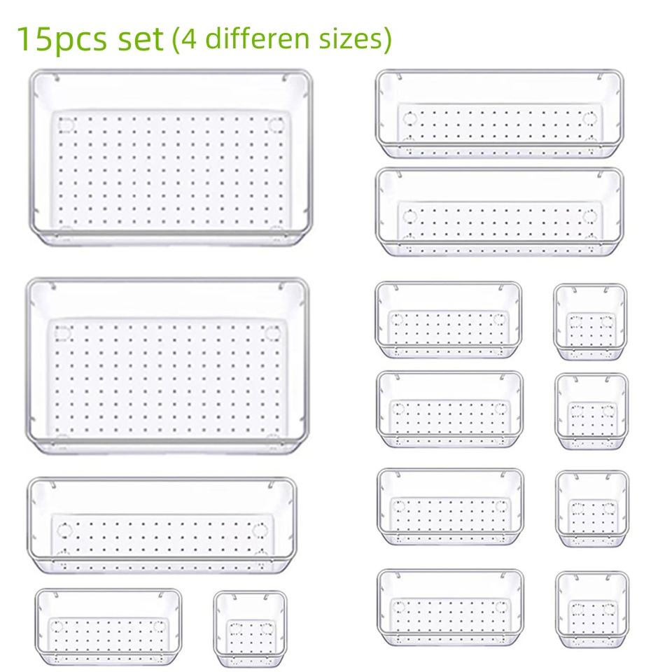 Multifunctional Clear Organizer Set