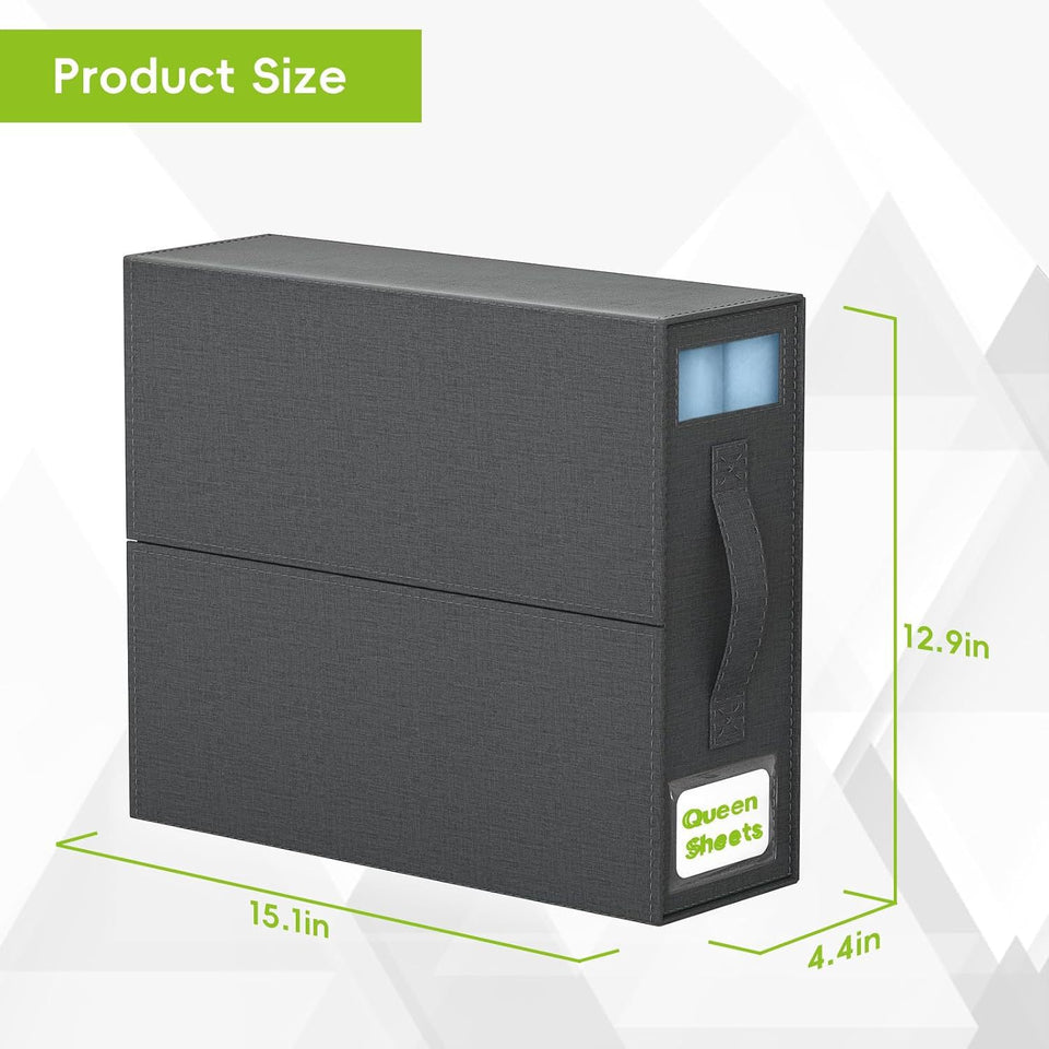 Modern Square Dustproof Oxford Fabric Storage Box with Lid