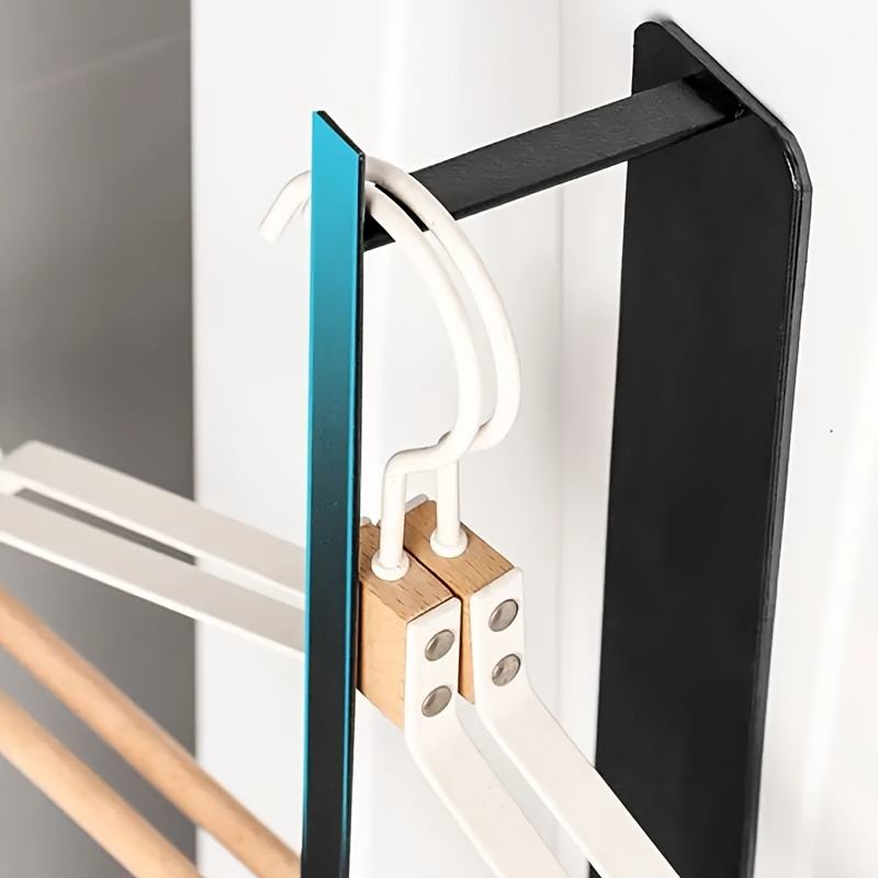 Magnetic Wall-Mounted Laundry Stand Organizer Washing Machine Side Pocket Towel Holder and Organizer for Small Items