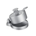 Adjustable Metal Burger Press - Small Home Burger Patty Press, Beef Cheese Vegetable Pie Maker Molds