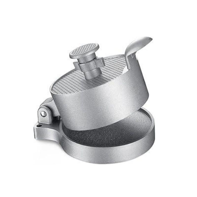 Adjustable Metal Burger Press - Small Home Burger Patty Press, Beef Cheese Vegetable Pie Maker Molds