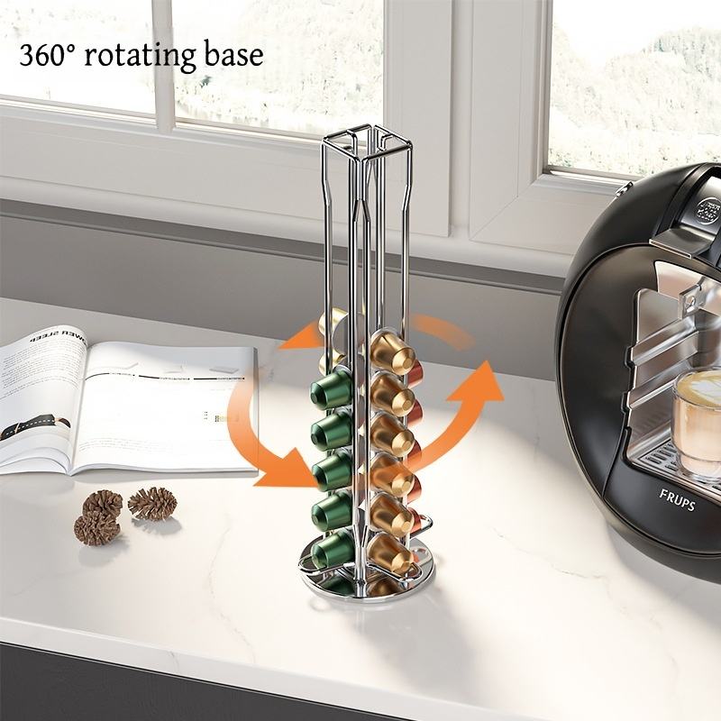 Nespresso Iron Organizer Coffee Capsule Holder Display Practical Storage for Coffee Pods
