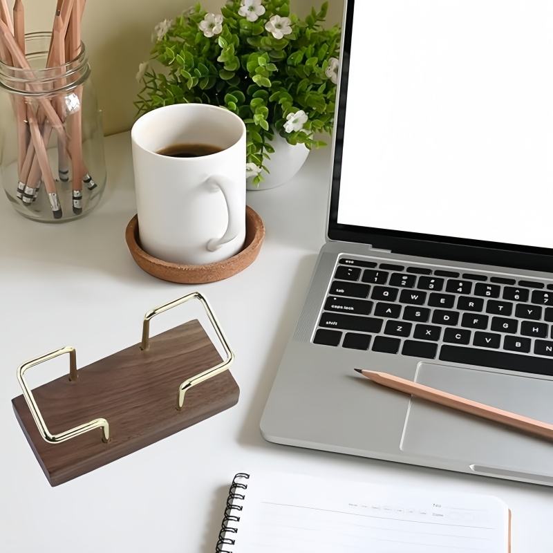 High-Quality Wooden Business Card Holder