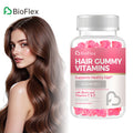 OEM Private Label Vegan Biotin Gummies for Healthy Hair, Skin & Nails Supplements Organic Vitamins for Adult Hair Growth