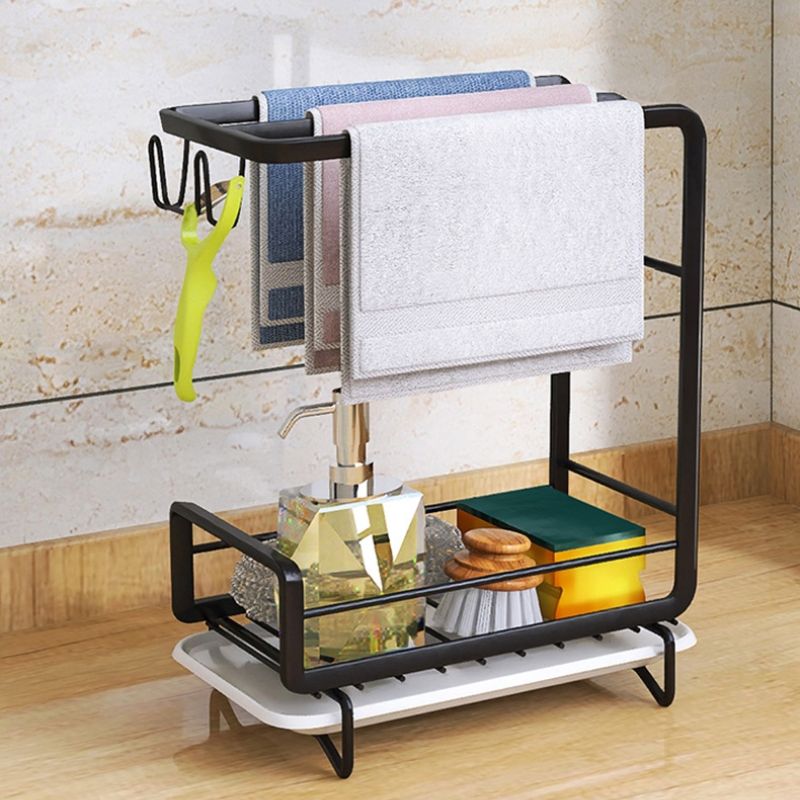 High-Quality Wall-Mounted Kitchen Soap Dispenser Made of Carbon Steel with Two Layers