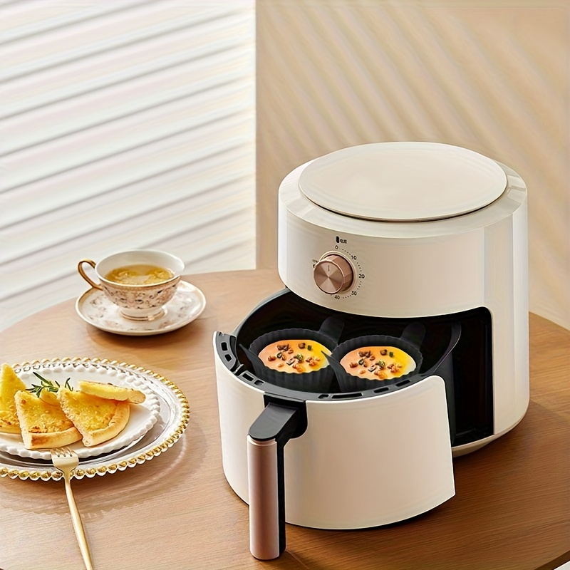 Modern Double-Thick Silicone Air Fryer Muffin-Egg Baking Forms Set