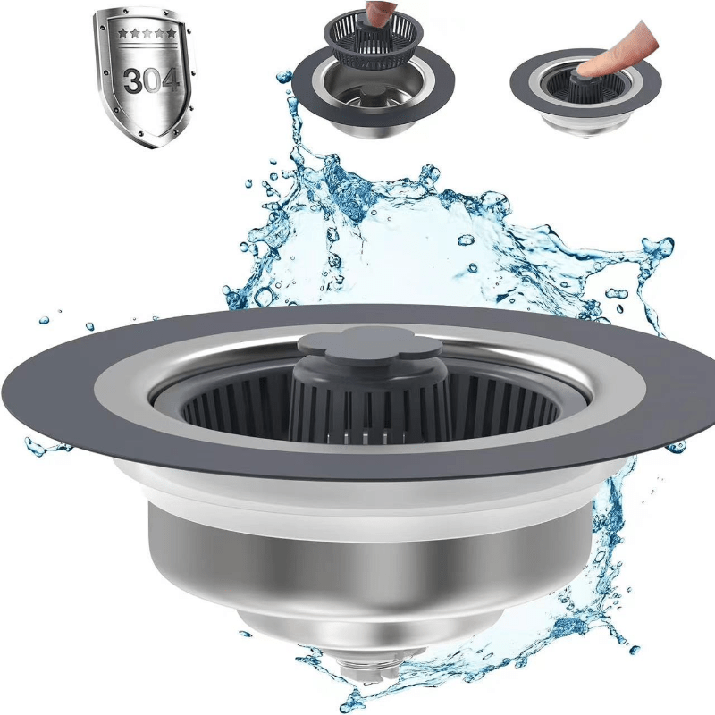 Durable Stainless Steel Sink Drain Stopper