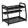 Multilayer Metal Shelf Cosmetic Organizer for Kitchen, Bathroom, and Dresser