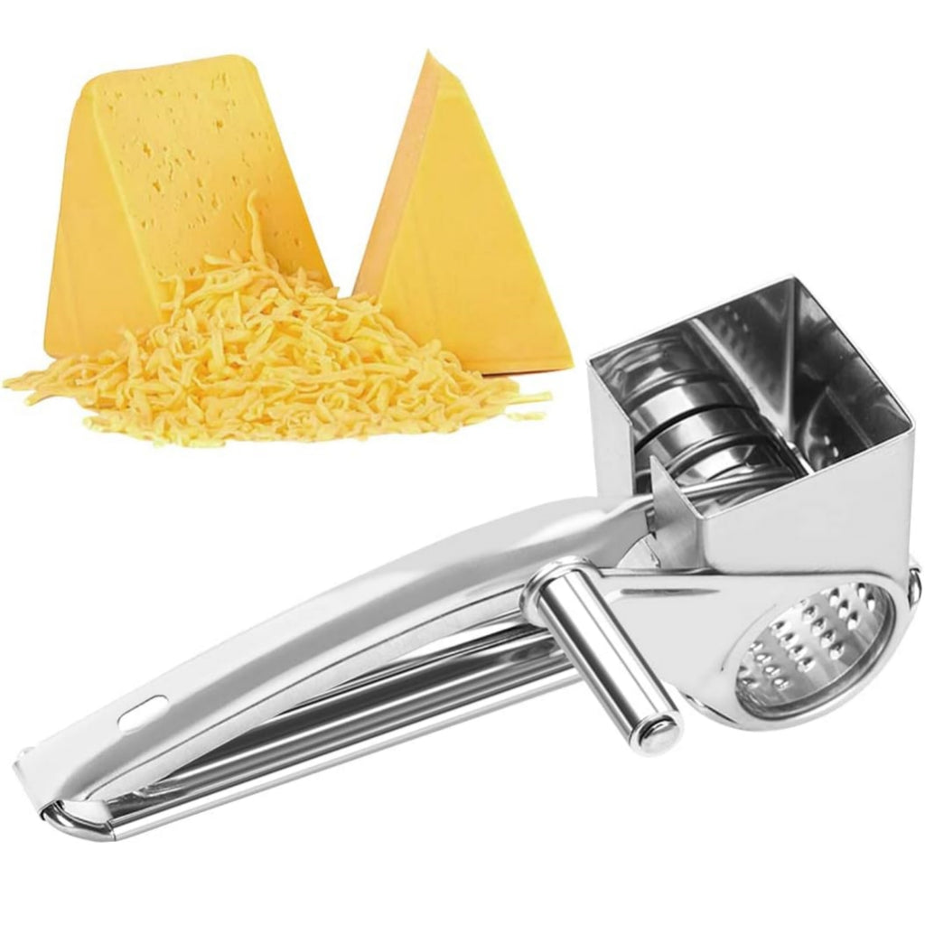 Edelstahl Gemüseschneider Reibe Käseschredder Umweltfreundlich Spülmaschinenfest