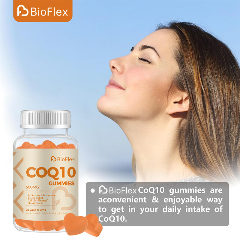 OEM Private Label HALAL CoQ10 Gummies - Antioxidant & Anti-Aging Supplement