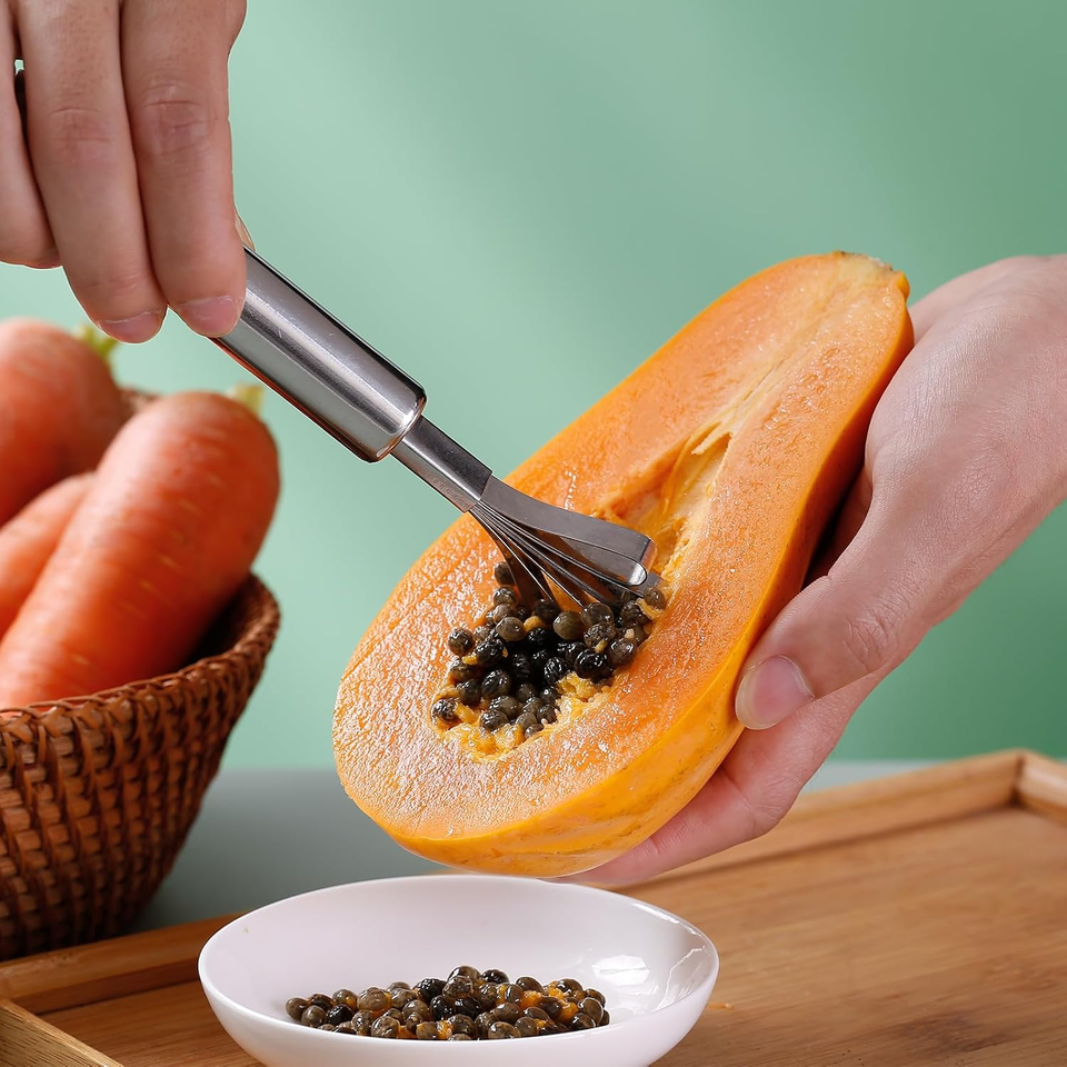 Stainless Steel Coconut Meat Removal Tool