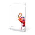 Double-Sided Transparent Acrylic Table Card Display