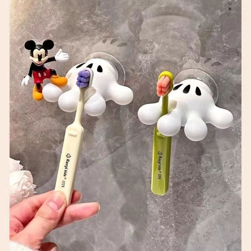 Cute Toothbrush Holder with Multifunctional Design for Bathroom