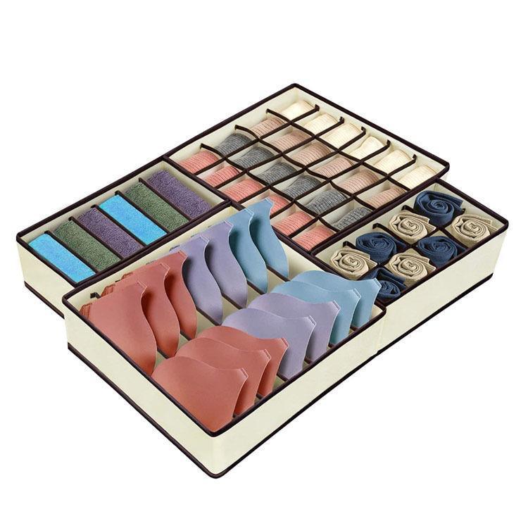 Drawer Divider Set for Household Wardrobe Organizer