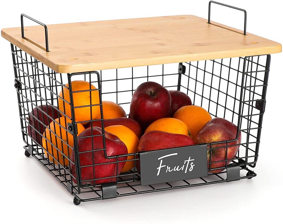 Stackable Kitchen Counter Basket