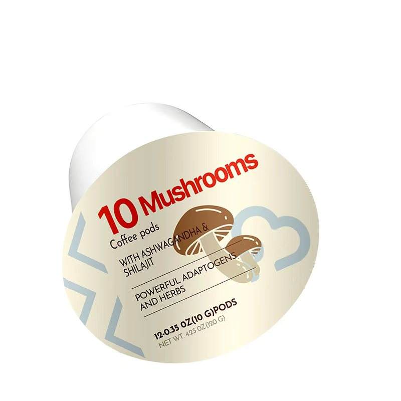 BioFlex Mushroom Coffee Pods with Ashwagandha & Shilajit