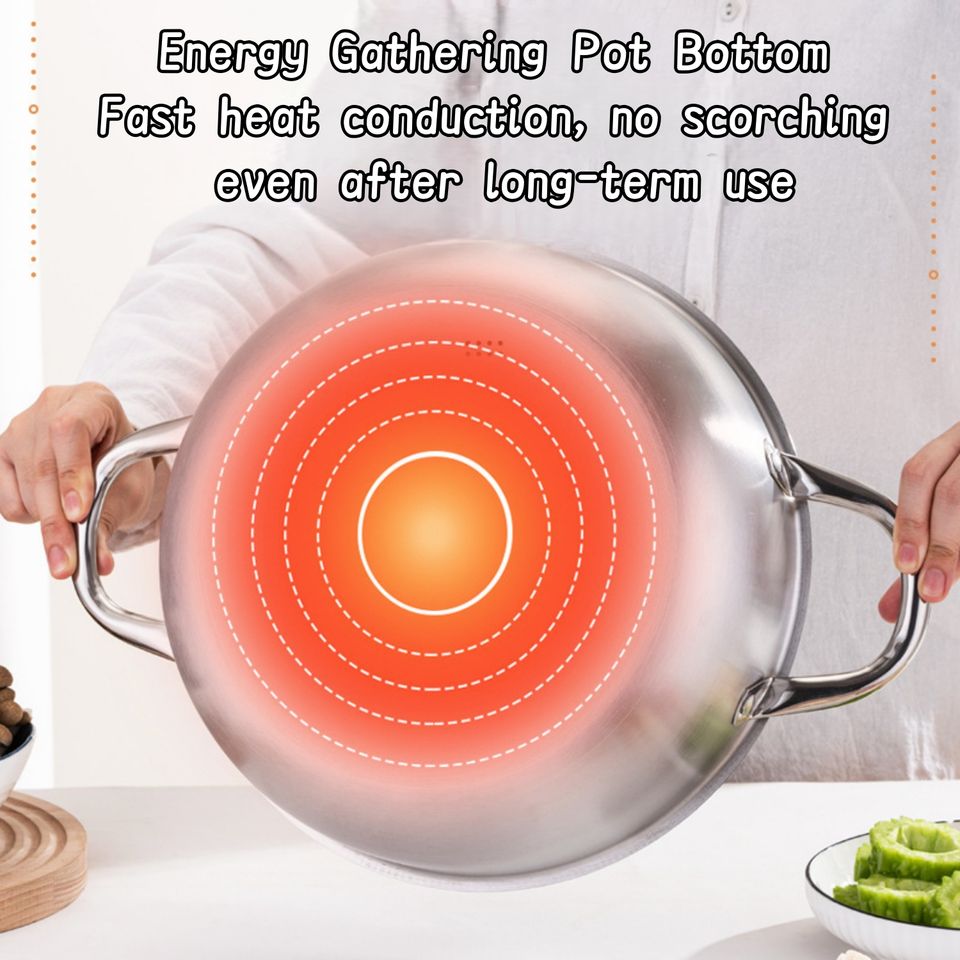 18/10 Thickened Stainless Steel Export Full Flower Honeycomb Frying Pan for BBQ Seafood Dish Dry Pan Grilling Fried Steak