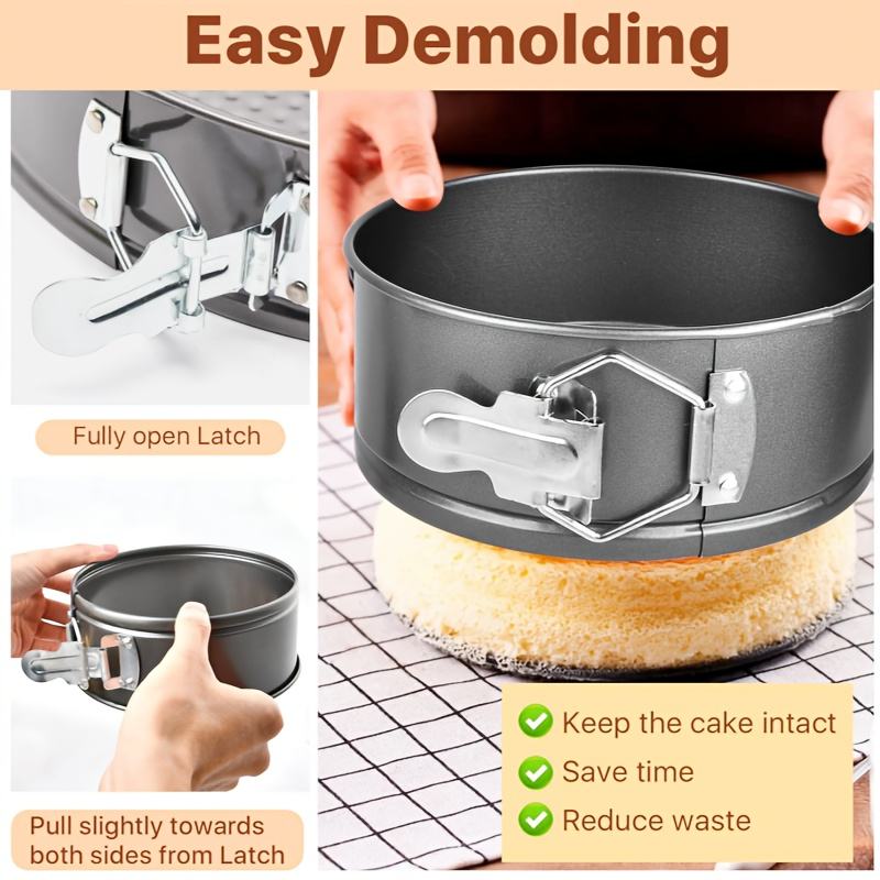 Non-Stick Removable Square Baking Pan with Square Base