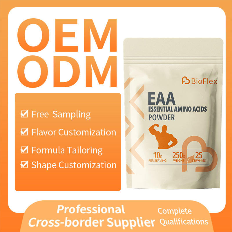 BioFlex Wholesale 9 EAA Amino Acid Powder with All 3 BCAA's Plus 6 Other EAA's for Supporting Muscle Protein Synthesis and Growth