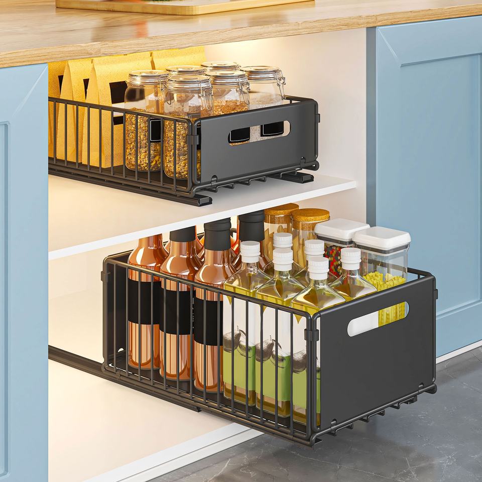 Expandable Kitchen Cabinet Organizer