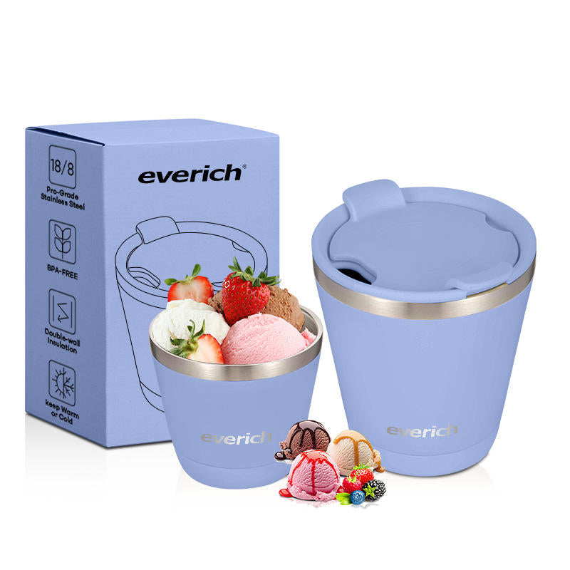 Stainless Steel Insulated Ice Container 350ml 400ml - Wholesale