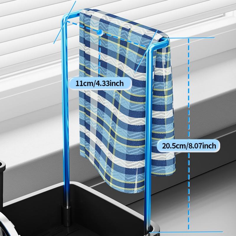 Premium Stainless Steel Sink Caddy Organizer