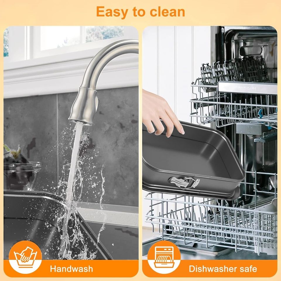 Non-Stick Cheesecake Pan with Carbon Steel Snap-off Features