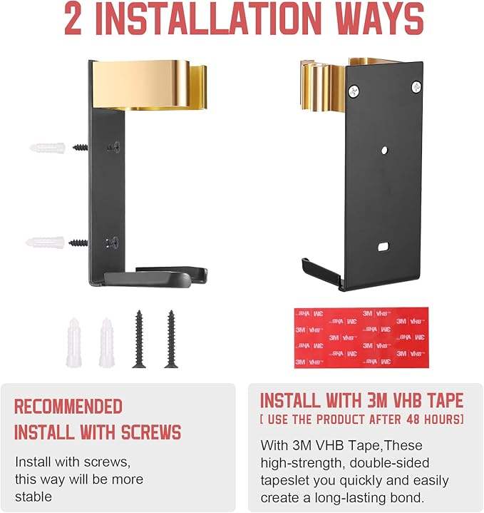 Aluminum Bathroom Electric Hair Comb Holder Shelf