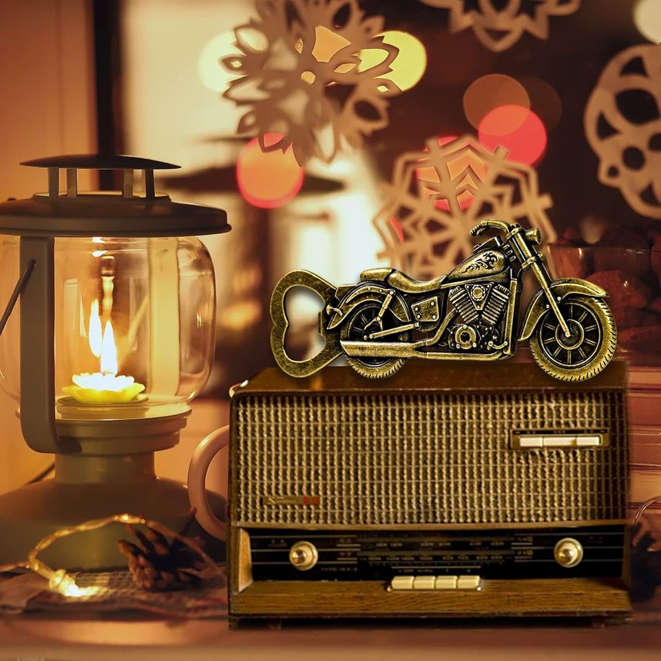 Motorcycle Zinc Alloy Bottle Opener Keychain