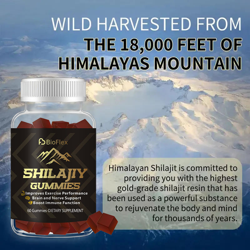 Pure Himalayan Shilajit Gold Resin Gummies