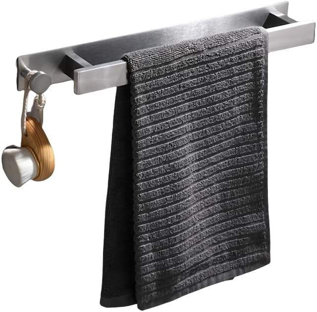 Stainless Steel Bathroom Holder Durable Towel Rack for Apartments, Hotels, Kitchens, and Basement Storage Spaces