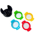 4-in-1 Multifunctional Egg Slicer, Easy to Use, Multicolored Egg Cutter, Handy Fruit Cutter for Strawberries and Kiwis