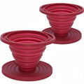 Foldable Coffee Filter Cup Reusable Silicone Filter Cup
