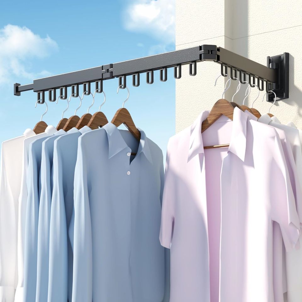 Aluminum Alloy Folding Drying Rack Clothes Hanger