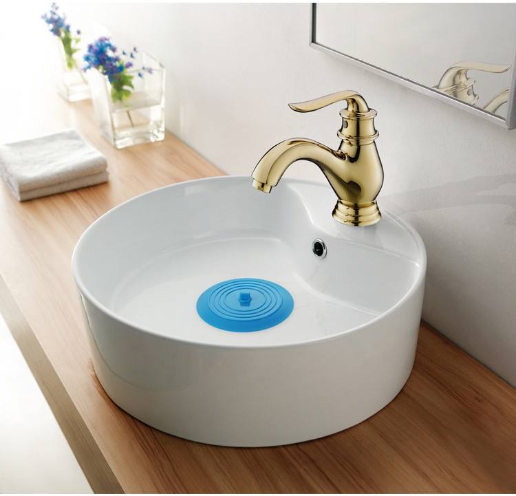 Round Silicone Floor Drain Cover for Sink, Bathroom, Deodorant - Sale