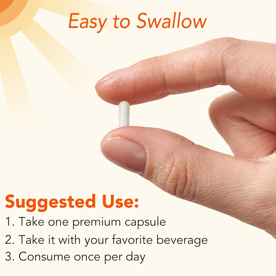 BioFlex High-Quality 2-in-1 Extra Strength Formula Vitamin D3 5000 IU & 100mcg K2-MK7 Softgel Supplement with Coconut Oil