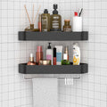 High-Quality Wall-Mounted Corner Shower Shelf Hanging Bathroom Rack Storage Organizer Shampoo Holder