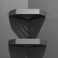 Bathroom Corner Shelf - Wall Mounted, No Drilling Required, Self-Adhesive Shower Caddy Storage Rack