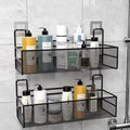 Self-Adhesive Bathroom Shelves Wall-Mounted Shower Caddy Shampoo Holder Bathroom Accessories