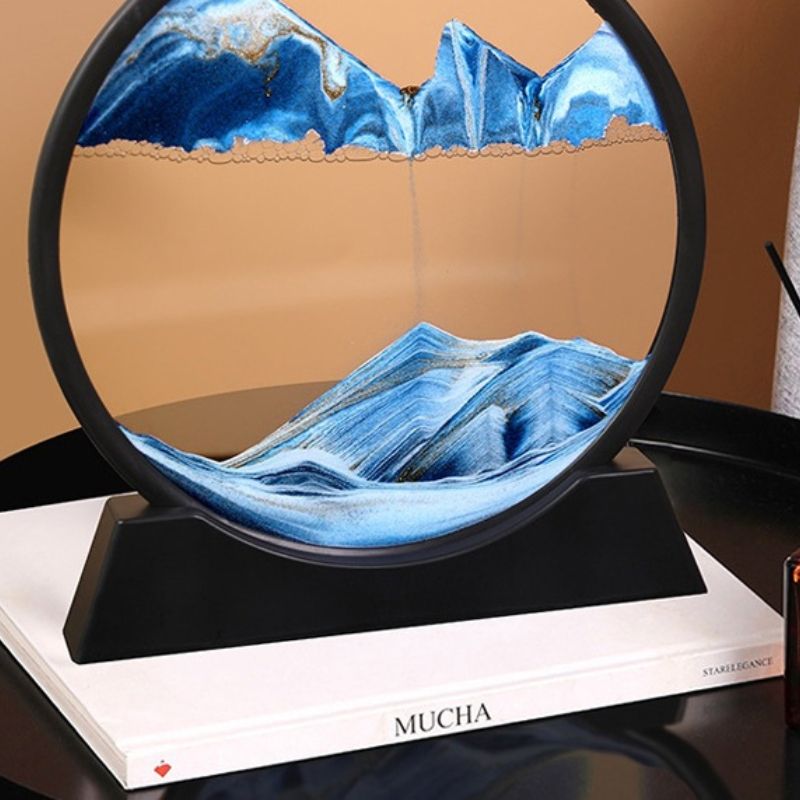 Nordic Modern Interior Creative Desk Office 3D Hourglass Ornament Home Decor