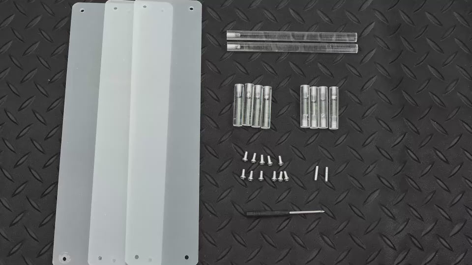 Contemporary 3-Tier Acrylic Storage Shelf Easy-to-Clean Multifunction Organizer for Home Kitchen Bathroom Cosmetics