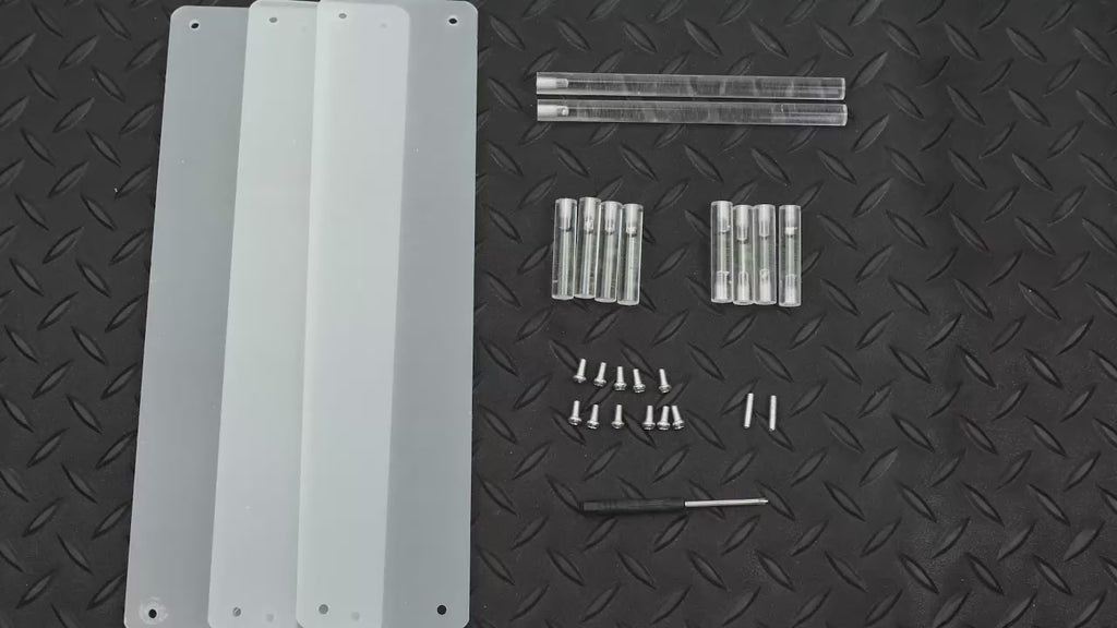 Contemporary 3-Tier Acrylic Storage Shelf Easy-to-Clean Multifunction Organizer for Home Kitchen Bathroom Cosmetics