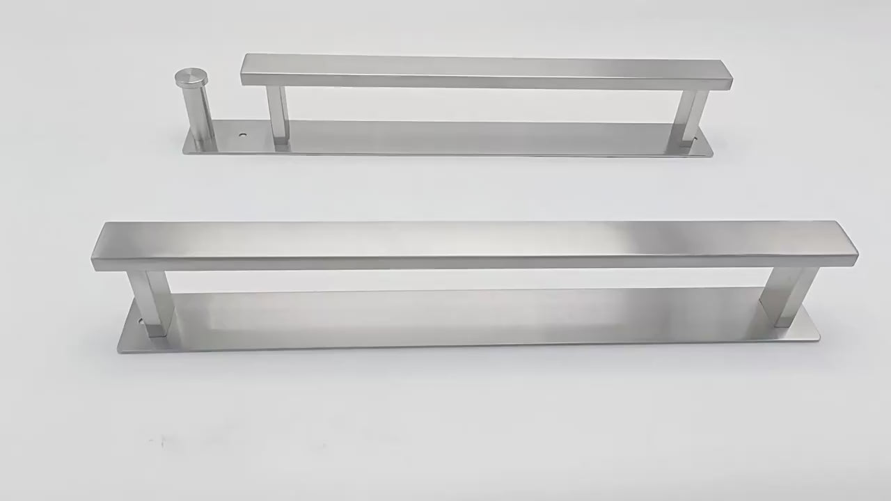 Stainless Steel Bathroom Holder Durable Towel Rack for Apartments, Hotels, Kitchens, and Basement Storage Spaces