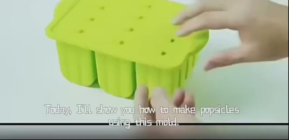 Food-Grade Silicone Ice Cream Mold - Reusable & Easy-to-Clean Freezer-Safe Household DIY Tool with Eco-Friendly Design