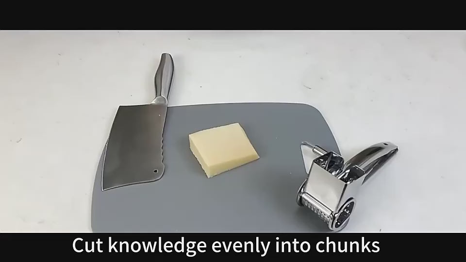 Edelstahl Gemüseschneider Reibe Käseschredder Umweltfreundlich Spülmaschinenfest